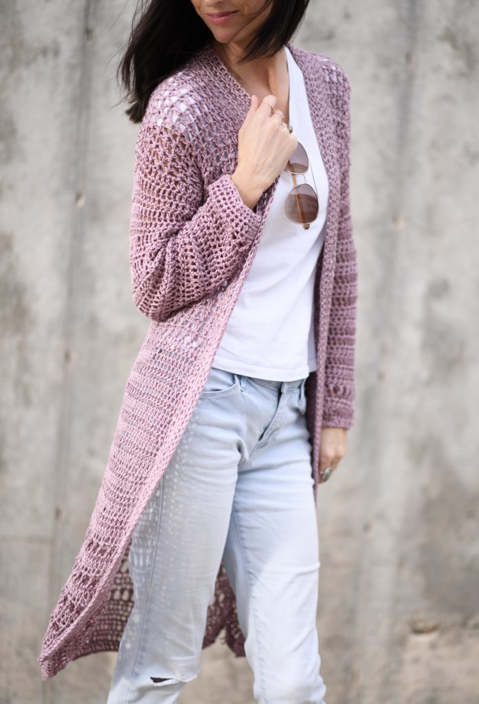 How To Crochet A Long Cardigan?