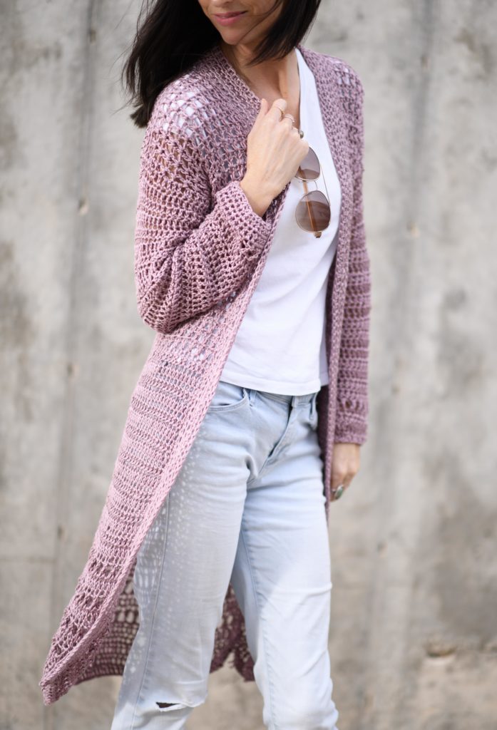 Verano Longline Cardigan Pattern – Mama In A Stitch