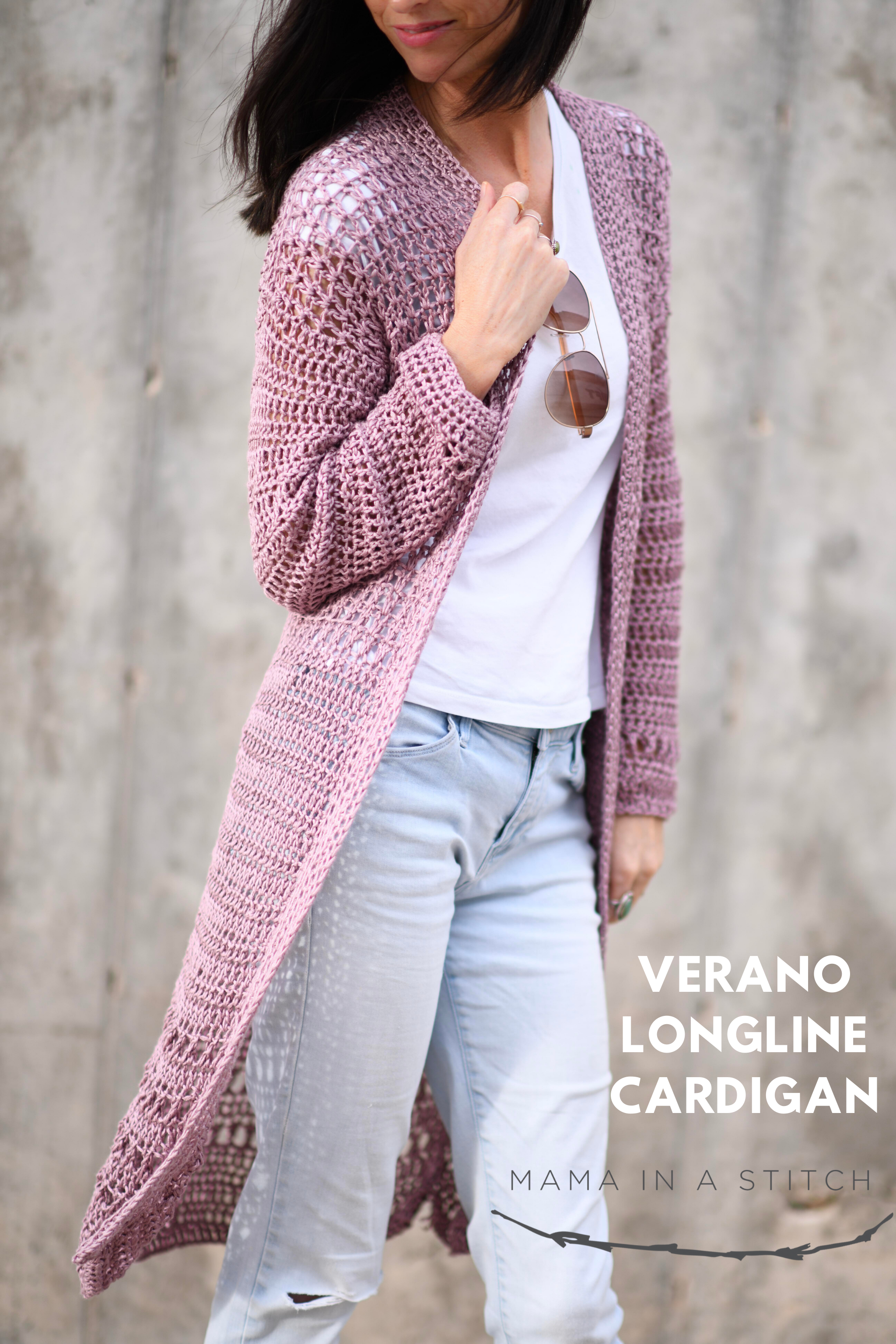Sandsynligvis skarpt bleg Verano Longline Cardigan Pattern – Mama In A Stitch