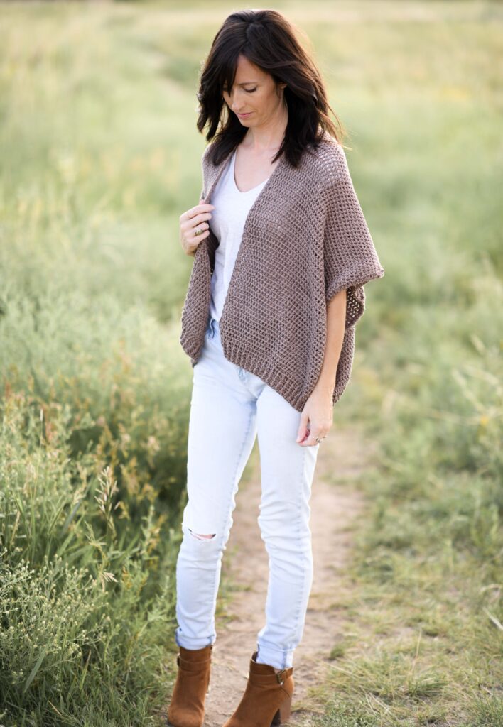 crochet cardigan