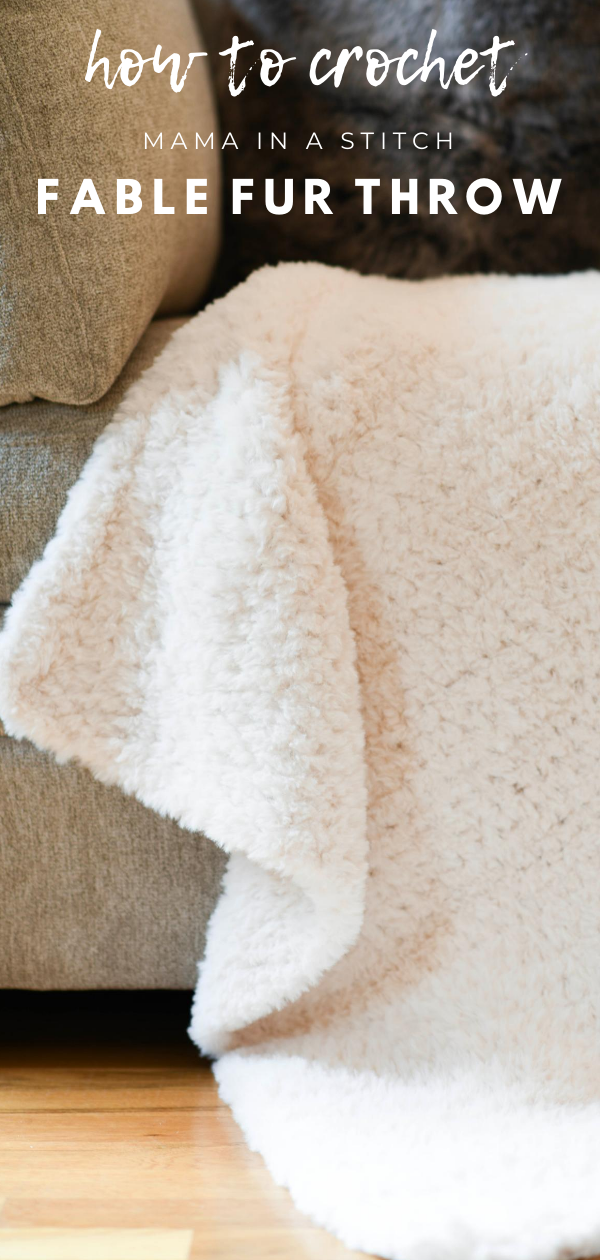 How To Crochet A Fur Throw Blanket