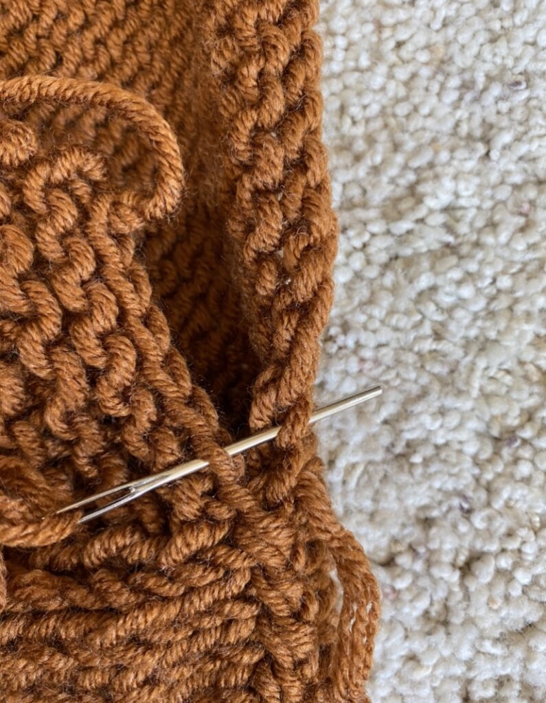 Easy Cable Knit Sweater Free Pattern Mama In A Stitch