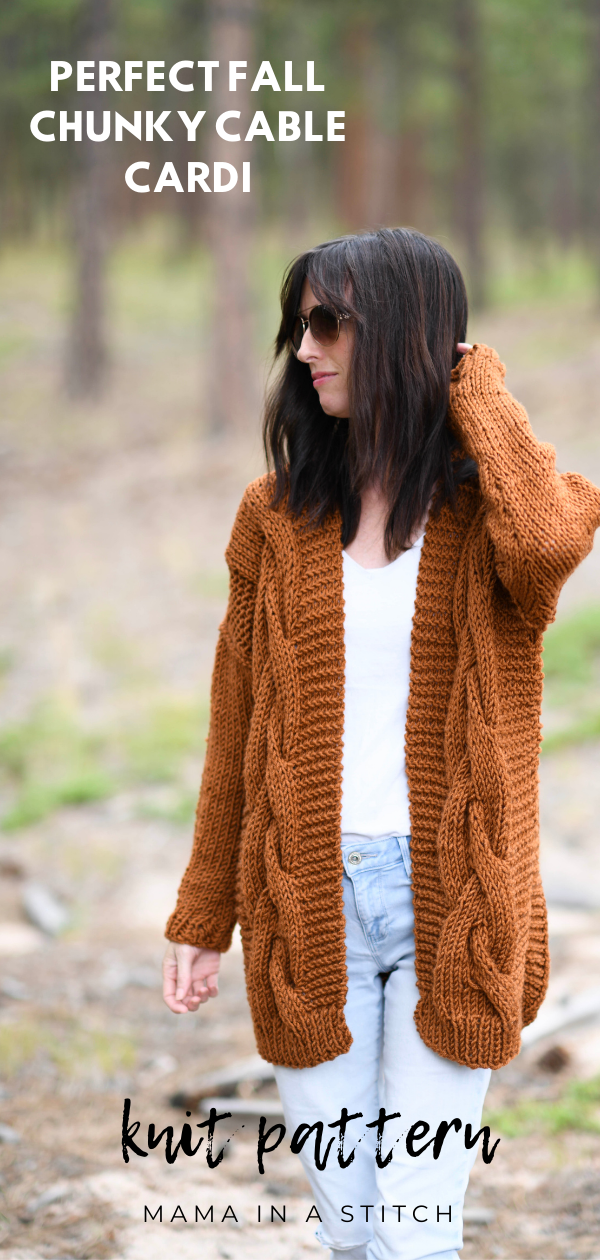 Easy Cable Knit Sweater Free Pattern