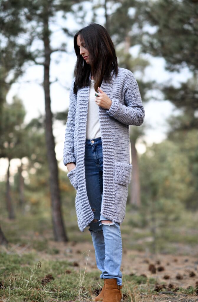 Worsted Weight Yarn Cardigan Pattern