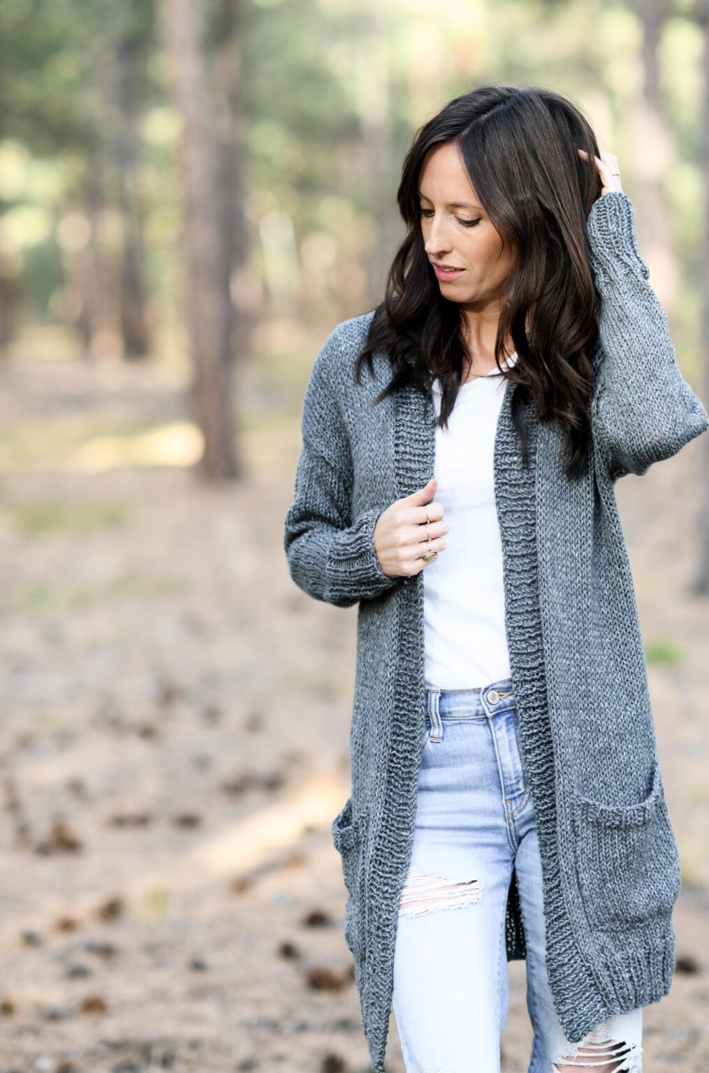 How To Knit A Cardigan - My Comfiest Knit Cardigan – Mama In A Stitch