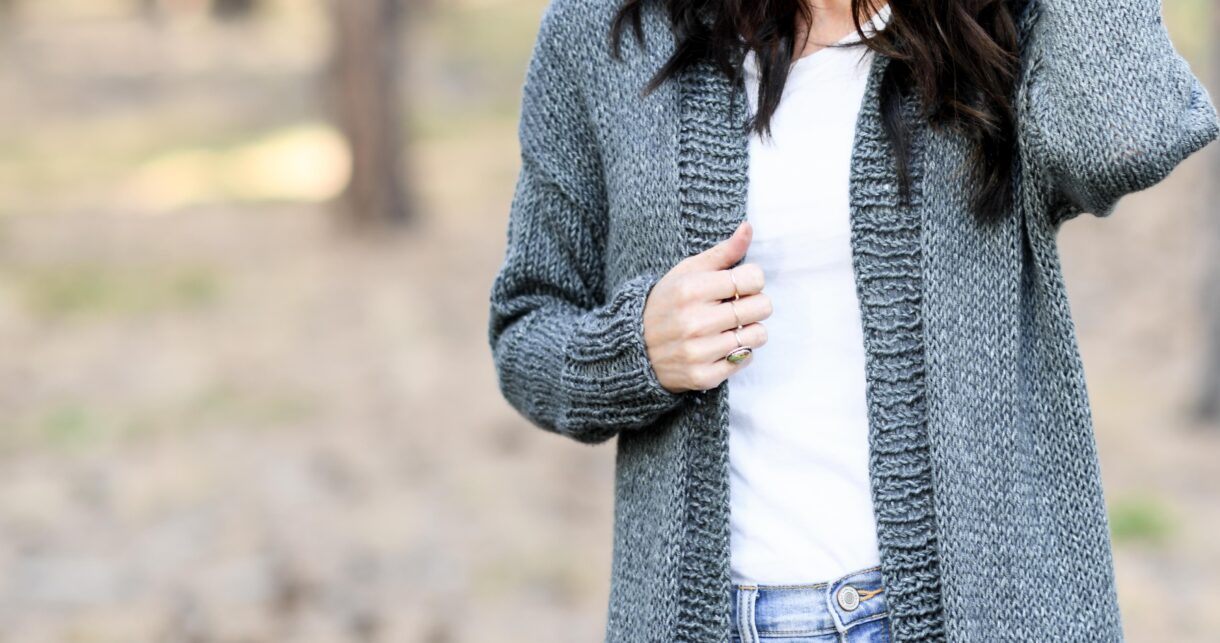 How To Knit A Cardigan - My Comfiest Knit Cardigan – Mama In A Stitch