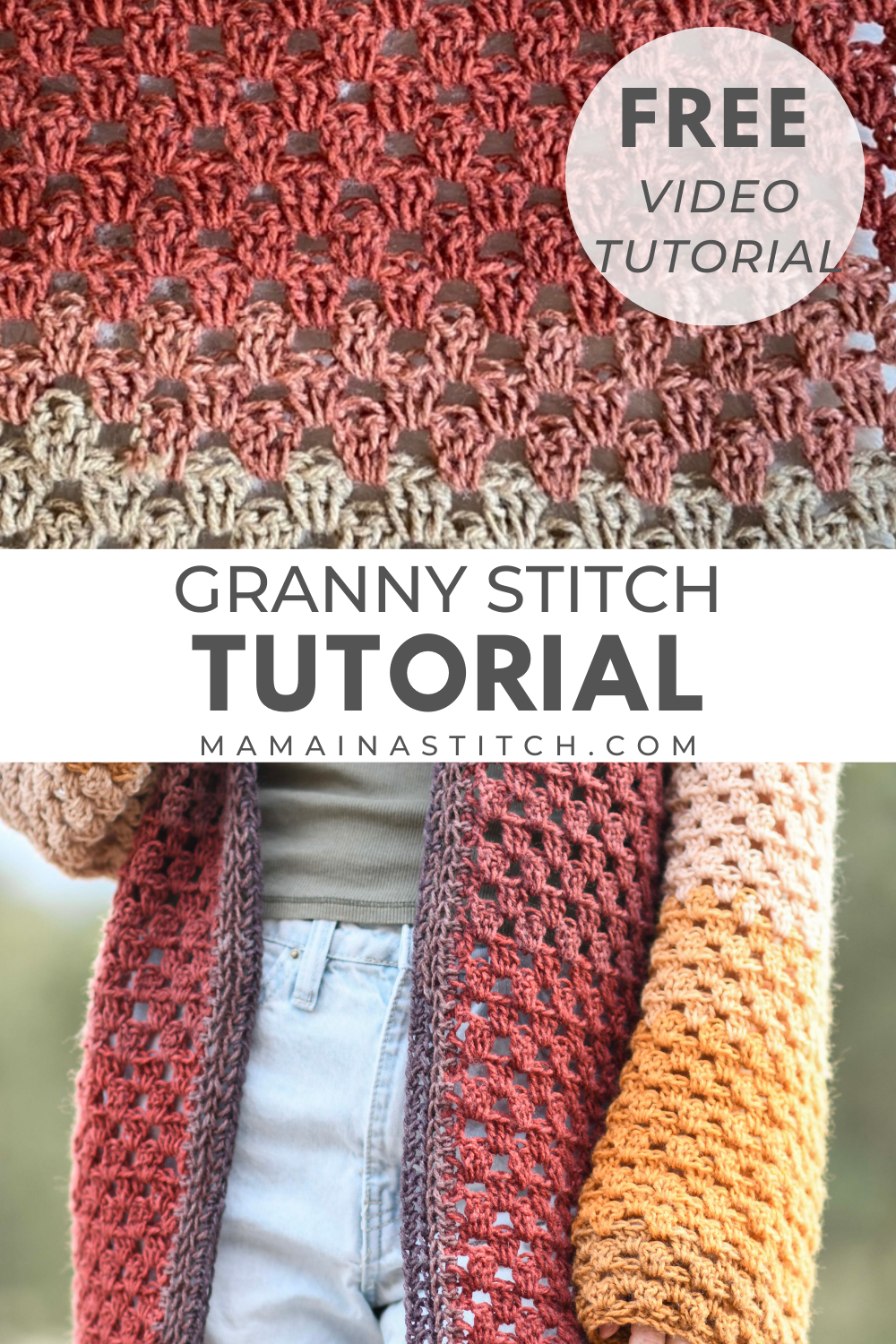 How To Crochet The Granny Stitch