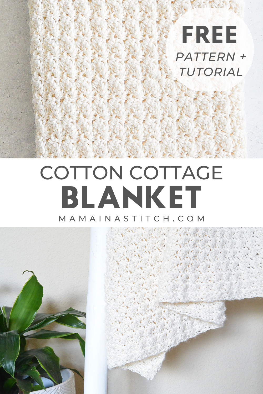 Cotton Blanket Crochet Pattern