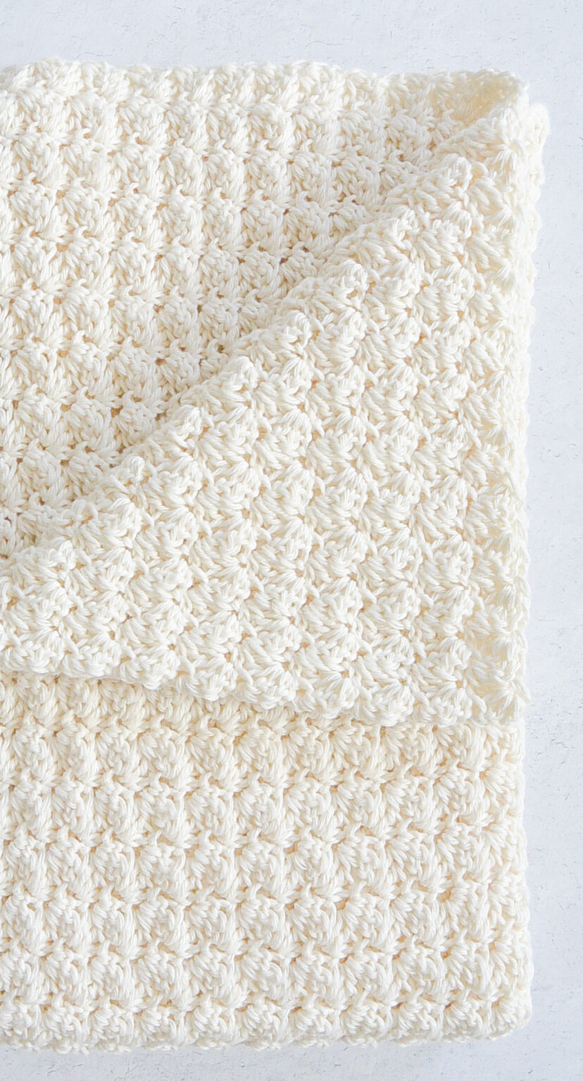 Cotton Blanket Crochet Pattern – Mama In A Stitch