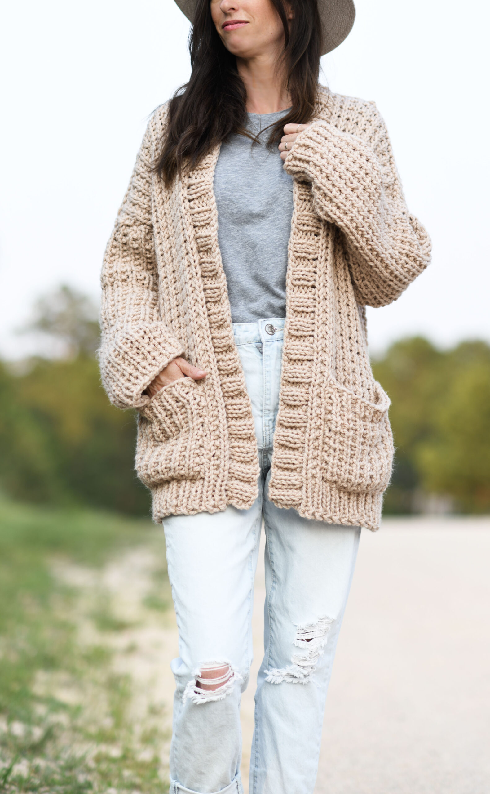 My Big Comfy Ribbed Cardigan – Mama In A Stitch