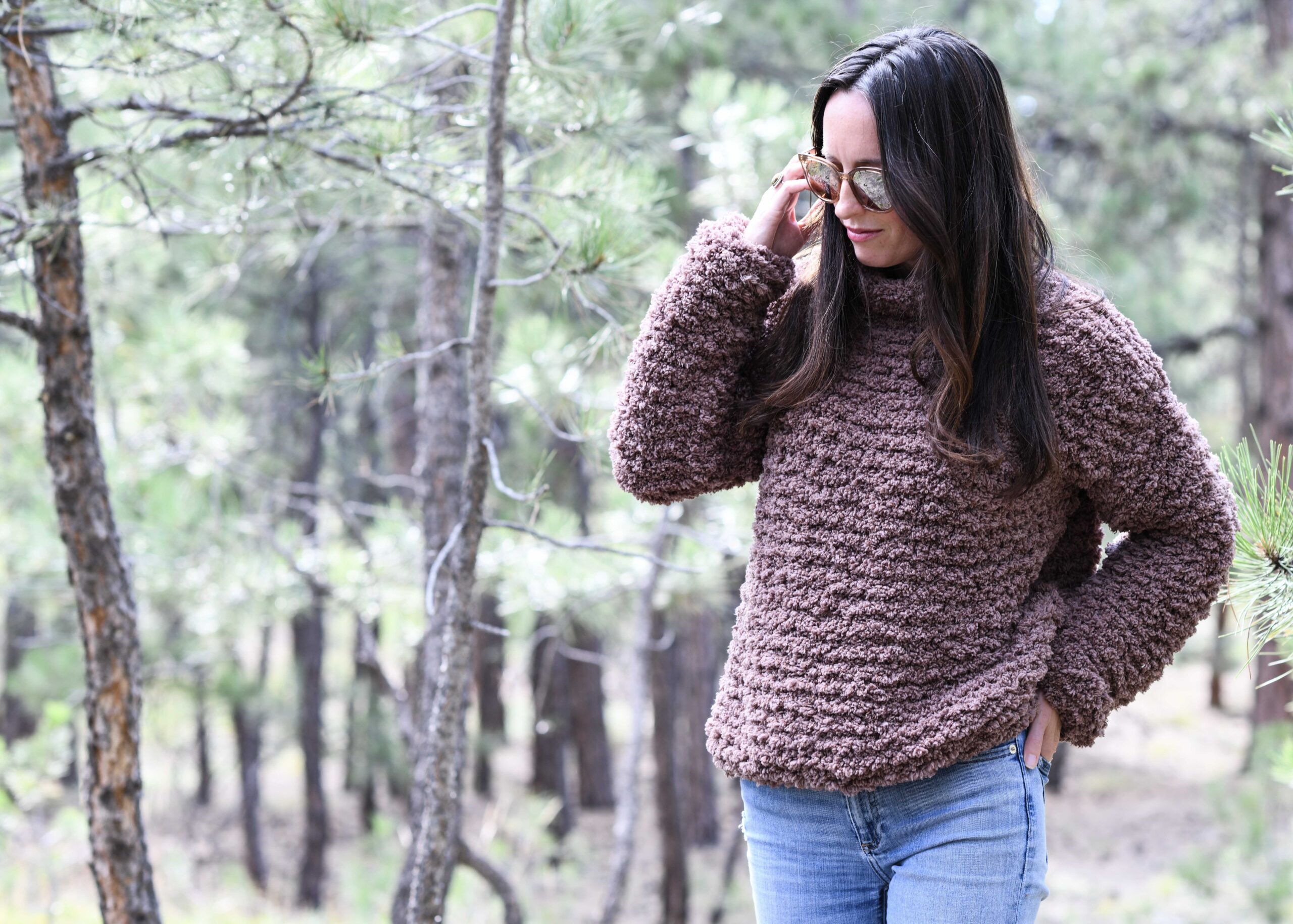 Cozy Sherpa Pullover Knitting Pattern