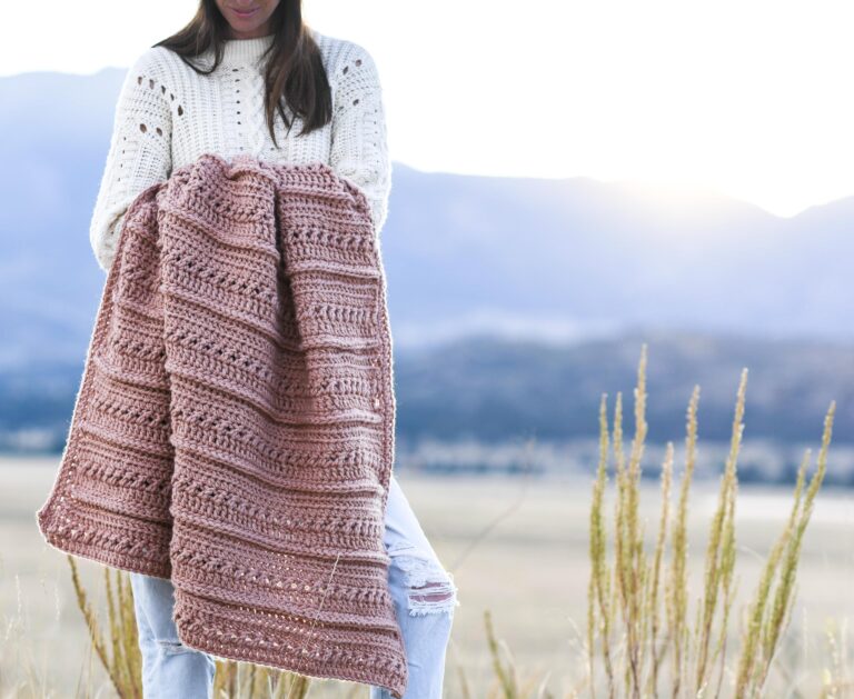 Crochet Blanket Pattern Colorado Throw