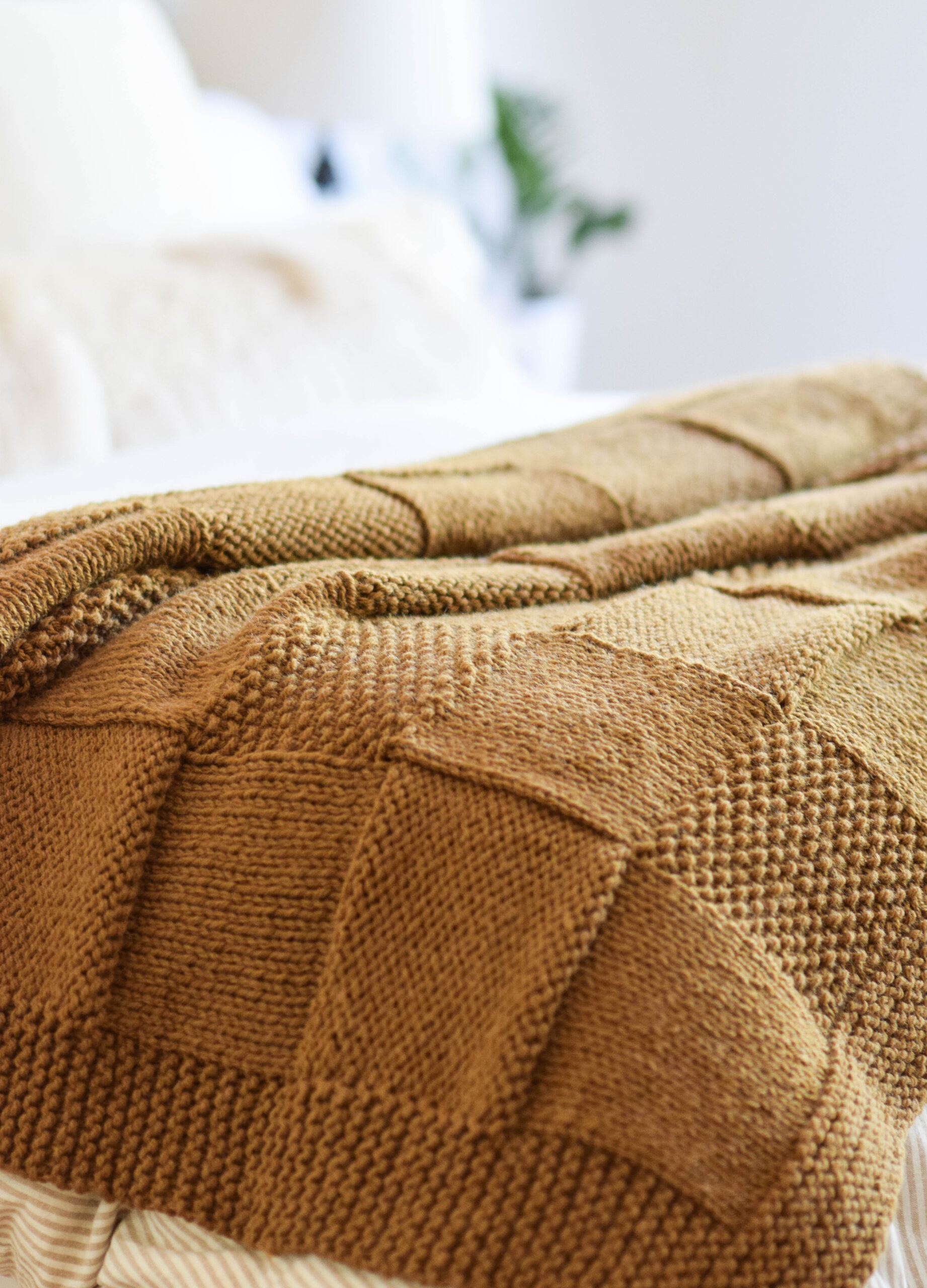 Quilted Knit Throw Pattern – Mama In A Stitch