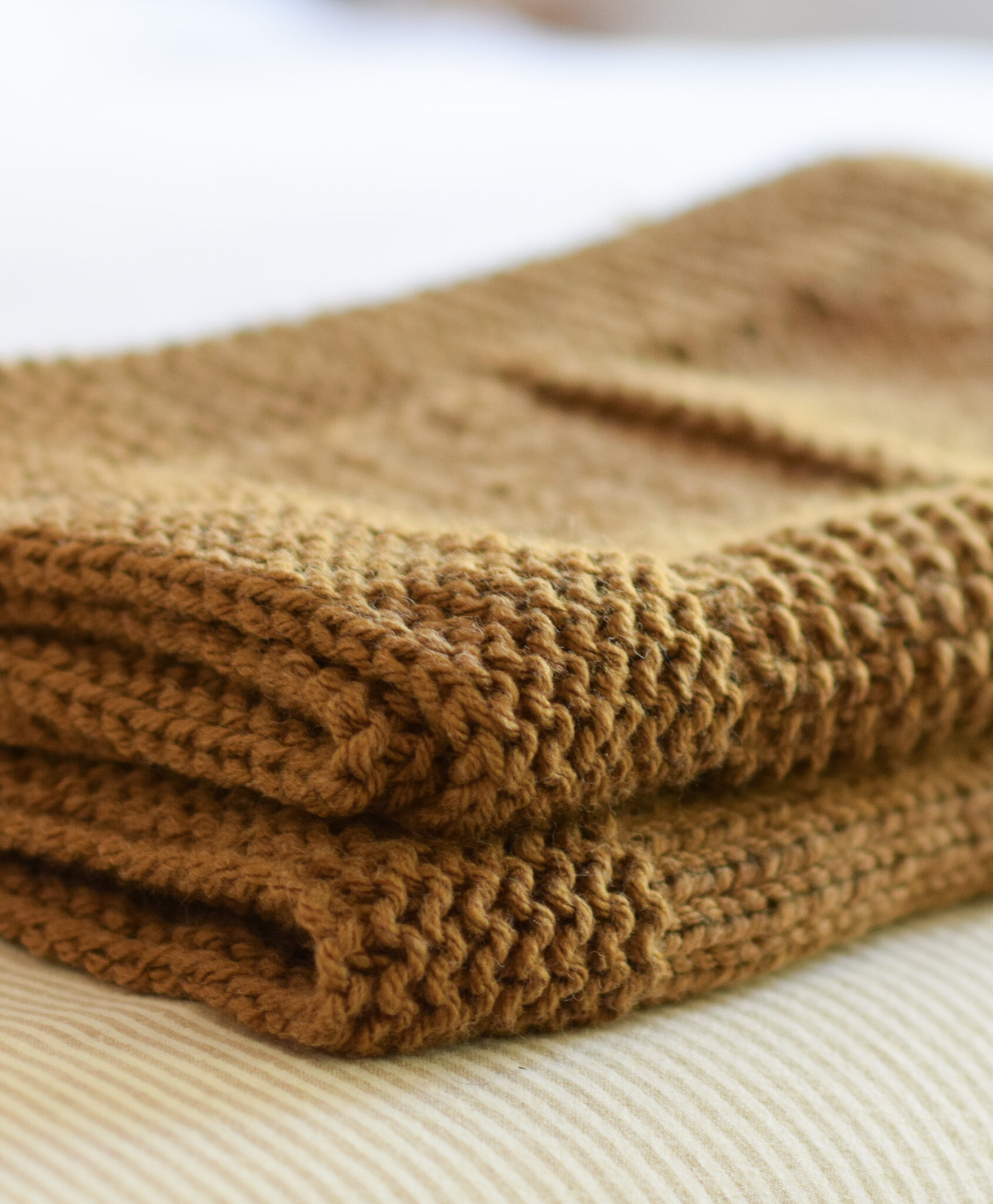 Knit Squares Blanket Seamless Quilt Mama In A Stitch