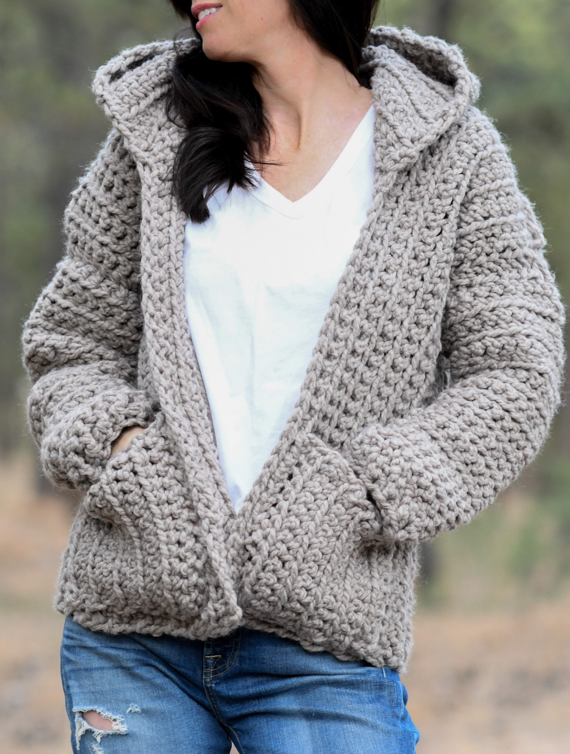 Chunky Oversized Pocket Scarf (7 colors)