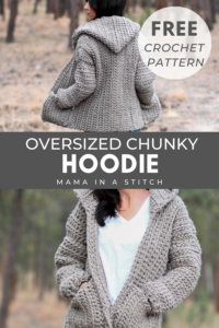 Alamosa Crochet Hoodie Pattern – Mama In A Stitch
