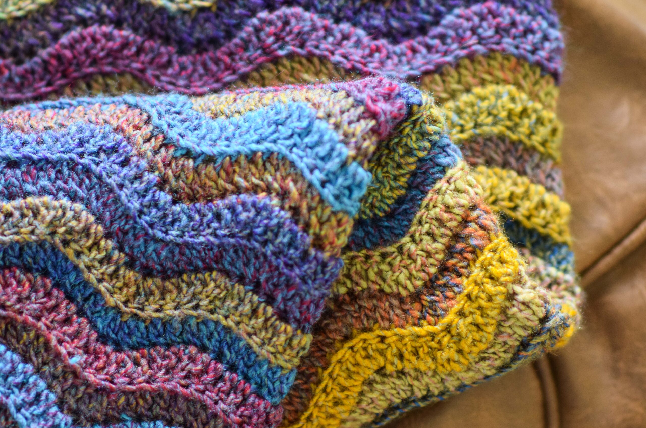 Alpenhaus Ripple Moss Stitch Blanket – Mama In A Stitch