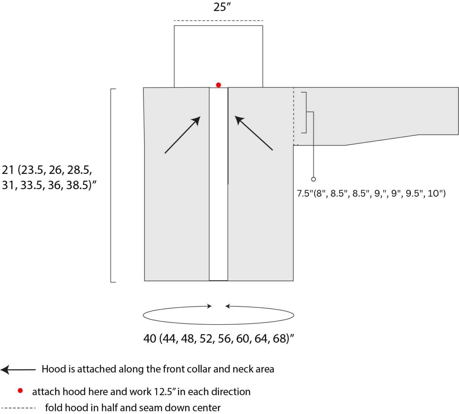 Riptide Granny Hoodie Crochet Pattern – Mama In A Stitch