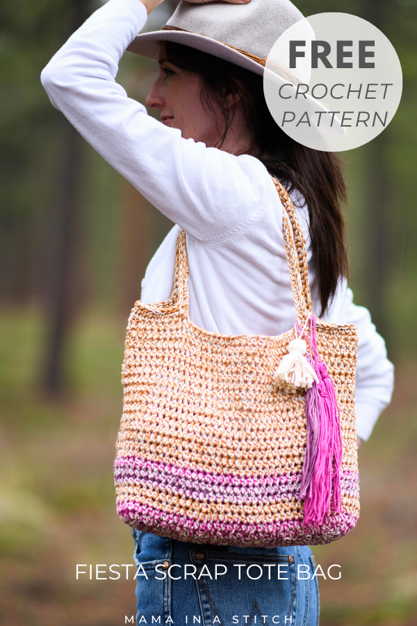 Fiesta Scrap Bag Crochet Pattern