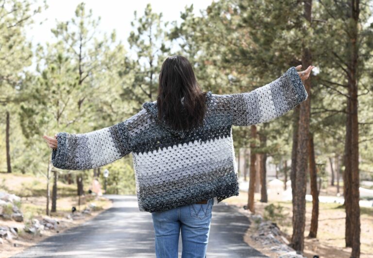 Riptide Granny Hoodie Crochet Pattern