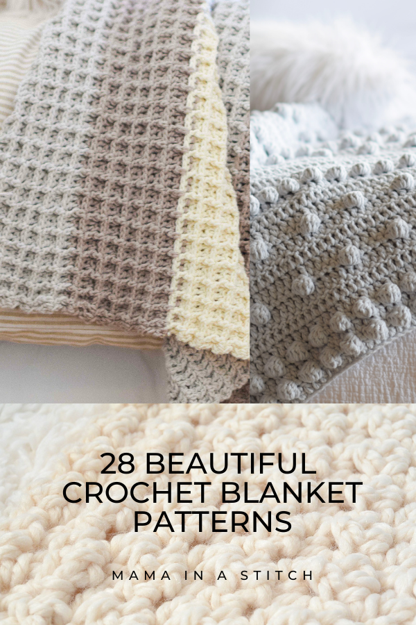 Mod Heirloom Crochet Blanket Pattern – Mama In A Stitch