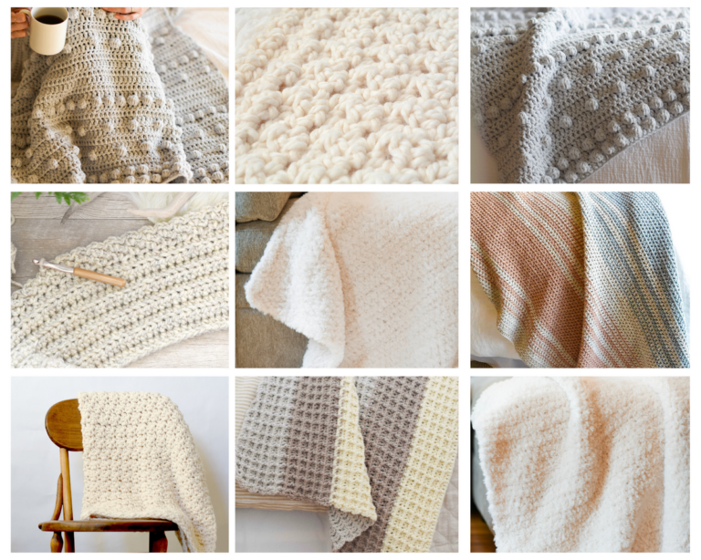 How To Easily Knit A Big Yarn Blanket – Mama In A Stitch