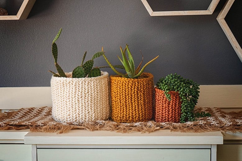 Plant Basket Crochet Pattern