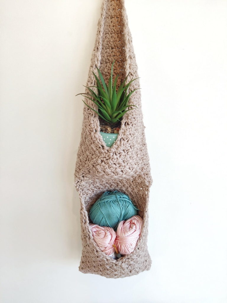 Hanging Basket Crochet Pattern