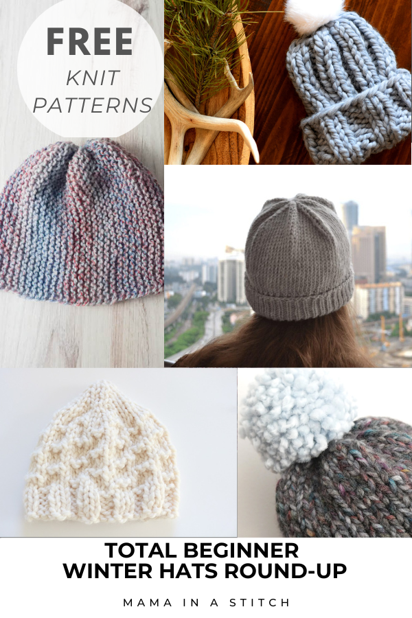 10+ Easy Knit Hat Patterns