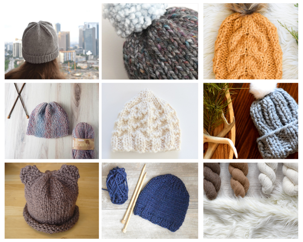 Wool, cotton and other natural yarns and pretty knitting patterns