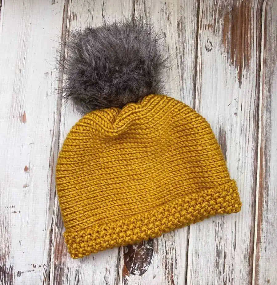 Beginner Hat Free Knit Pattern