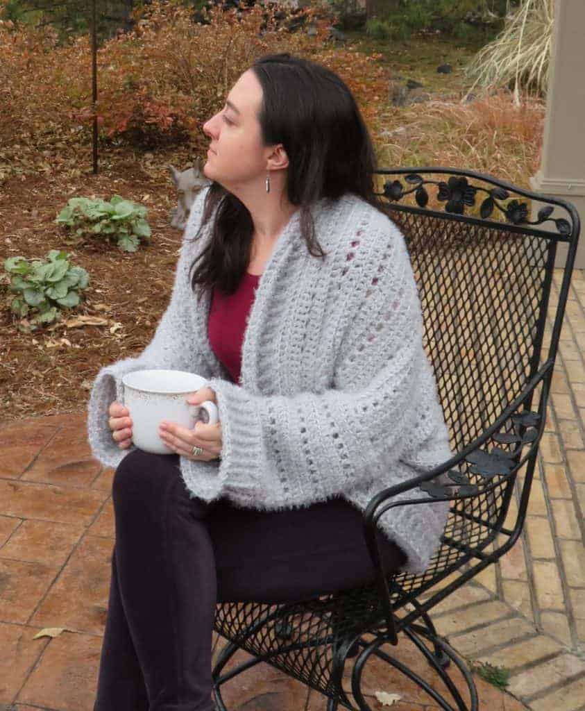 Super Cozy Cardigan Crochet Pattern