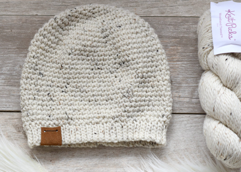 Simple crocheted hat pattern
