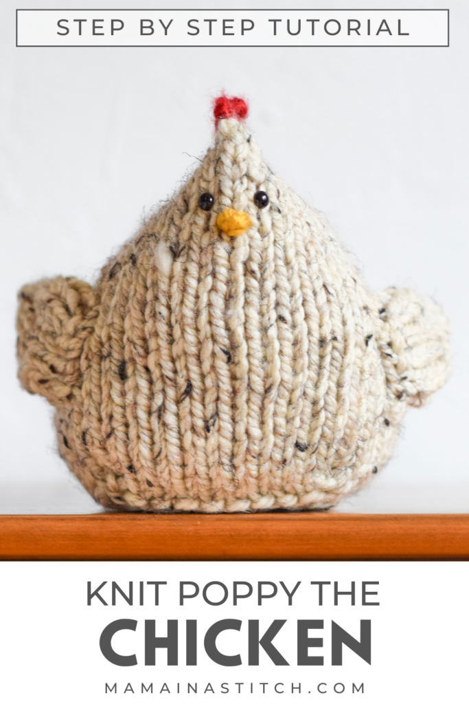 Easy Chicken Knitting Pattern