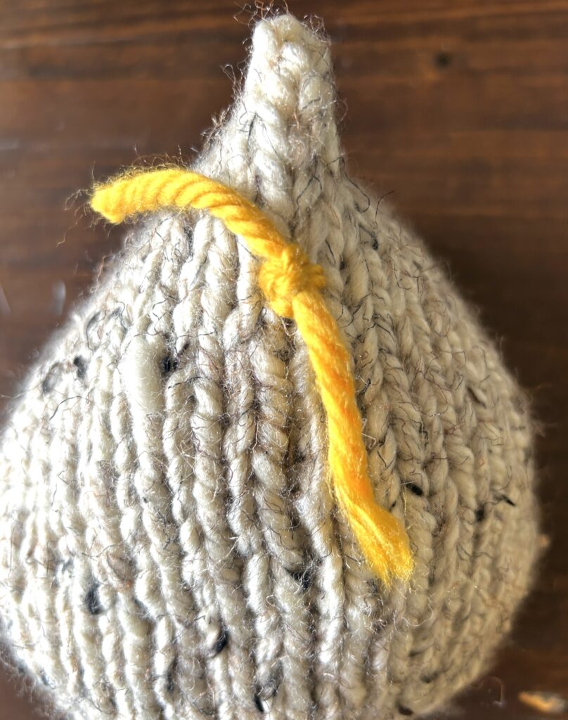 Easy Knit Chicken Beak