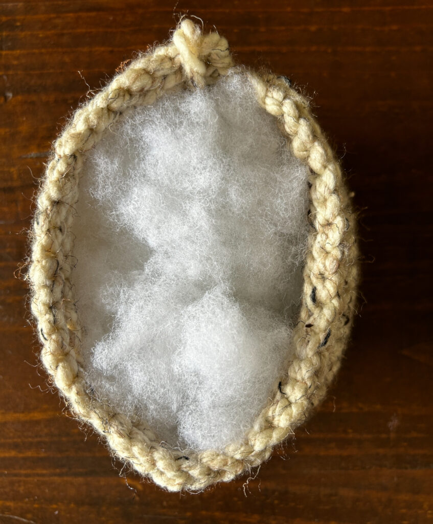 How To Fill The Knit Chicken