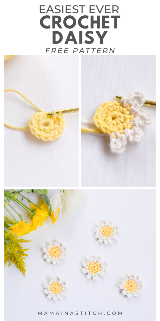 How To Crochet A Daisy