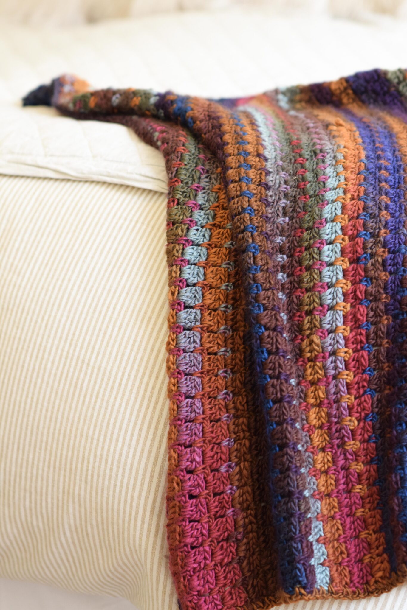 Woodland Prismatic Blanket Crochet Pattern – Mama In A Stitch