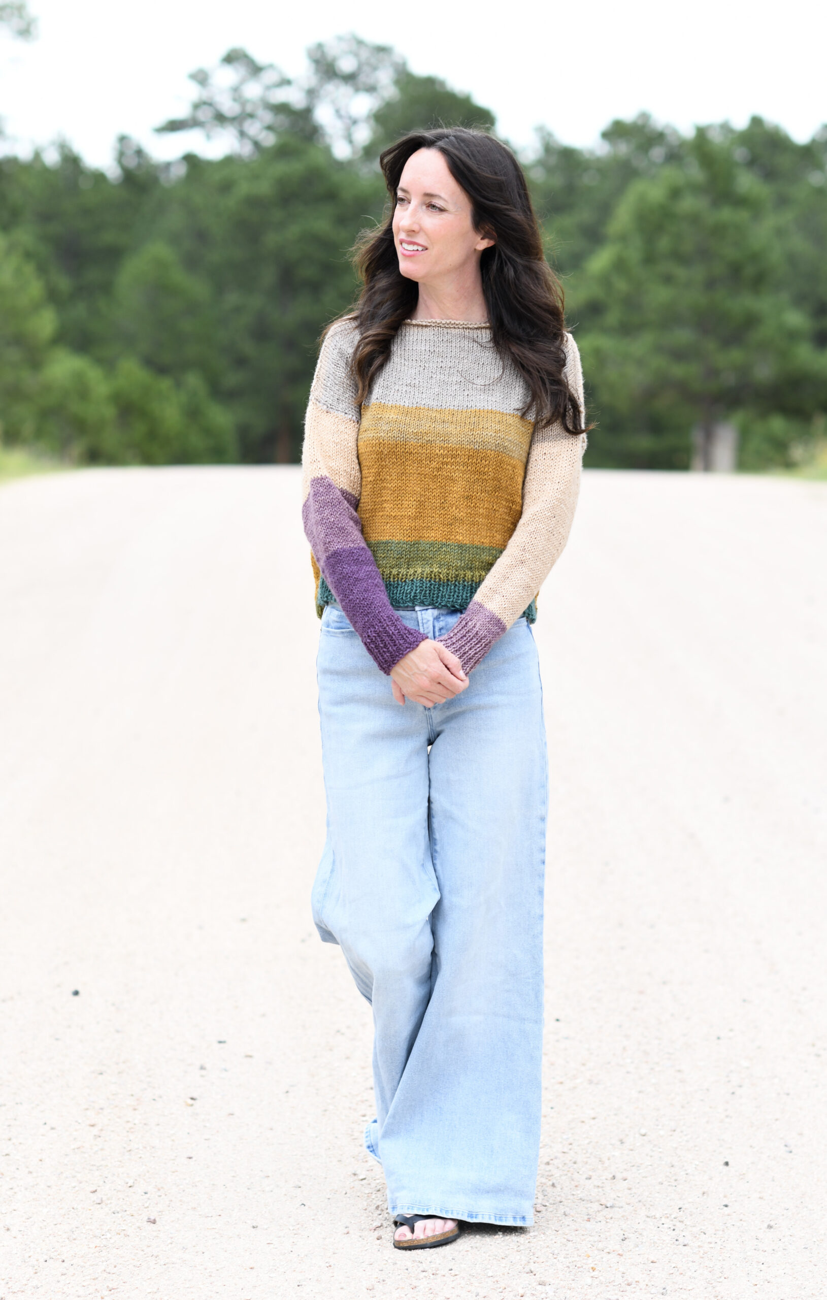Mandala Beginner Pullover Knitting Pattern – Mama In A Stitch