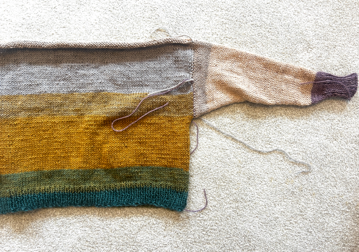 Mandala Beginner Pullover Knitting Pattern – Mama In A Stitch