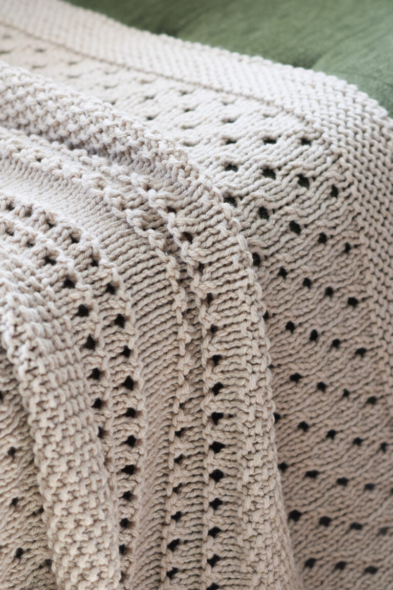 Knit With Love Blanket