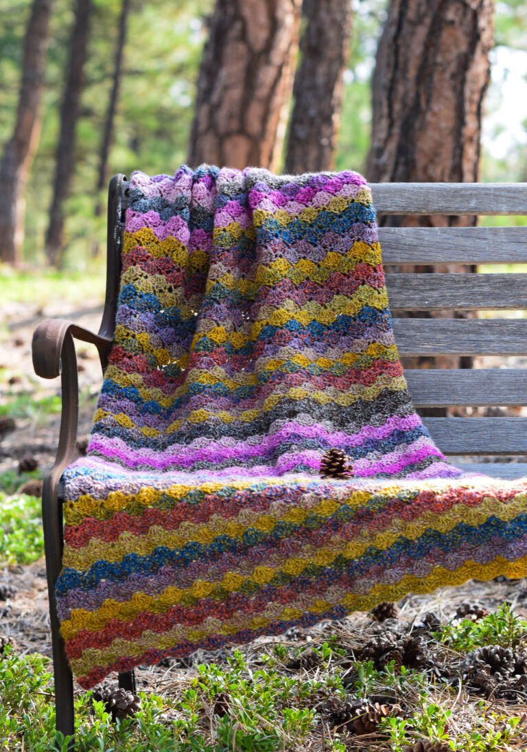 The October Throw Crochet Pattern