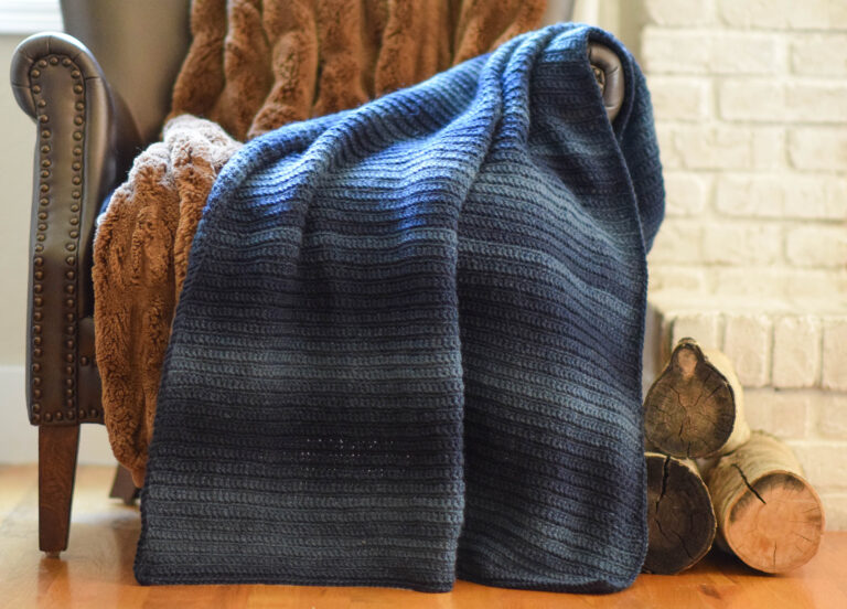 Trapper Blanket Crochet Pattern